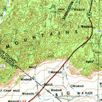 United States Geological Survey Fort Stockton, TX (1973, 250000-Scale) digital map