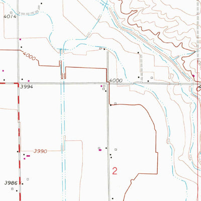 United States Geological Survey Fort Sumner East, NM (1968, 24000-Scale) digital map