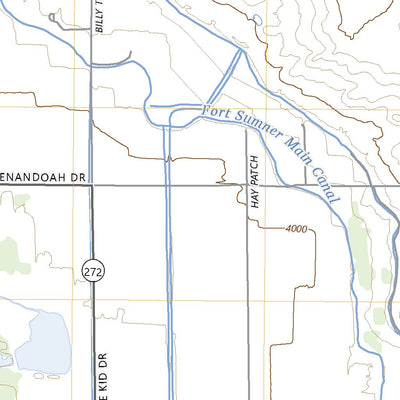 United States Geological Survey Fort Sumner East, NM (2023, 24000-Scale) digital map