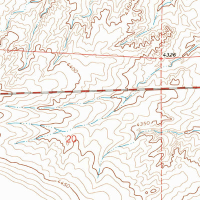 United States Geological Survey Fort Sumner West, NM (1965, 24000-Scale) digital map