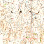 United States Geological Survey Fort Supply NE, OK (1971, 24000-Scale) digital map