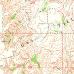 United States Geological Survey Fort Supply NW, OK (1971, 24000-Scale) digital map