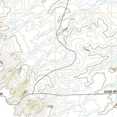 United States Geological Survey Fort Supply NW, OK (2022, 24000-Scale) digital map