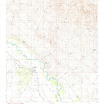 United States Geological Survey Fort Thomas, AZ (1989, 24000-Scale) digital map