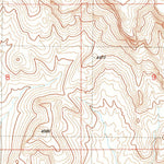 United States Geological Survey Fort Thomas, AZ (1989, 24000-Scale) digital map
