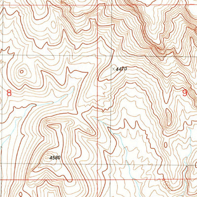 United States Geological Survey Fort Thomas, AZ (1989, 24000-Scale) digital map