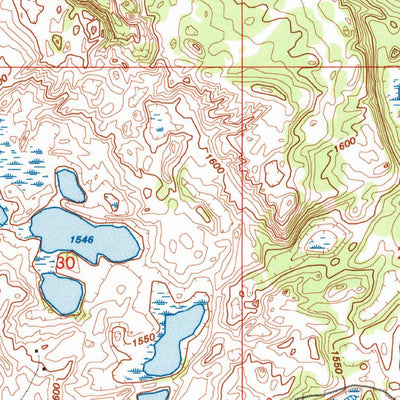 United States Geological Survey Fort Totten, ND (1994, 24000-Scale) digital map