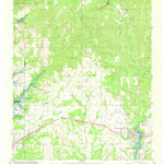 United States Geological Survey Fort Towson, OK (1971, 24000-Scale) digital map