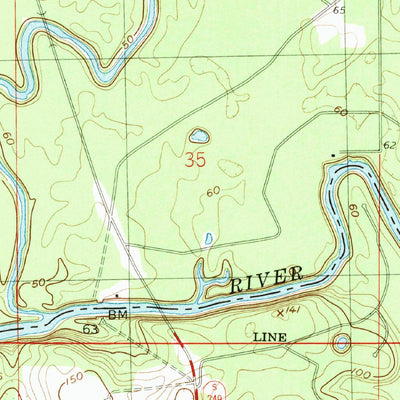 United States Geological Survey Fort Union, FL (1958, 24000-Scale) digital map