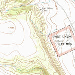 United States Geological Survey Fort Union, NM (1963, 24000-Scale) digital map