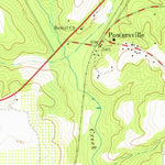 United States Geological Survey Fort Valley East, GA (1974, 24000-Scale) digital map