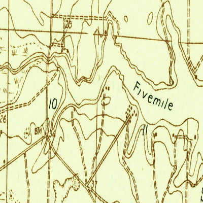 United States Geological Survey Fort Walton Beach, FL (1935, 48000-Scale) digital map