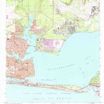 United States Geological Survey Fort Walton Beach, FL (1970, 24000-Scale) digital map