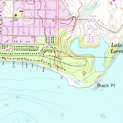 United States Geological Survey Fort Walton Beach, FL (1970, 24000-Scale) digital map
