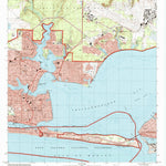 United States Geological Survey Fort Walton Beach, FL (1994, 24000-Scale) digital map