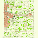 United States Geological Survey Fort Wayne East, IN (1956, 24000-Scale) digital map