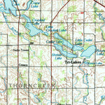 United States Geological Survey Fort Wayne, IN (1994, 100000-Scale) digital map