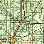 United States Geological Survey Fort Wayne, IN-OH-MI (1956, 250000-Scale) digital map