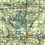 United States Geological Survey Fort Wayne, IN-OH-MI (1956, 250000-Scale) digital map