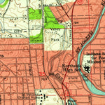 United States Geological Survey Fort Wayne West, IN (1956, 24000-Scale) digital map
