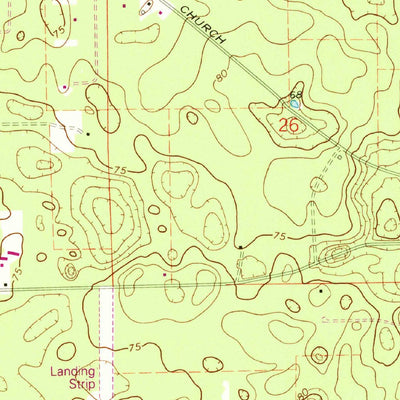 United States Geological Survey Fort White, FL (1969, 24000-Scale) digital map