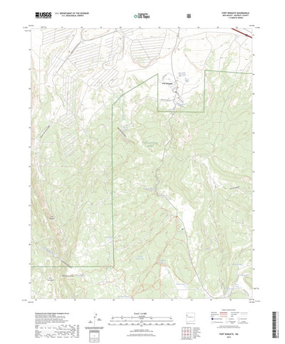 United States Geological Survey Fort Wingate, NM (2023, 24000-Scale) digital map