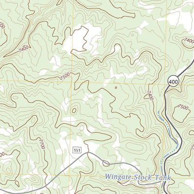 United States Geological Survey Fort Wingate, NM (2023, 24000-Scale) digital map