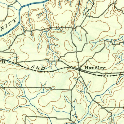 United States Geological Survey Fort Worth, TX (1894, 125000-Scale) digital map