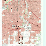 United States Geological Survey Fort Worth, TX (1995, 24000-Scale) digital map