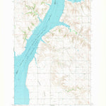 United States Geological Survey Fort Yates NE, ND (1968, 24000-Scale) digital map