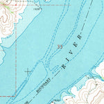 United States Geological Survey Fort Yates NE, ND (1968, 24000-Scale) digital map