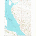 United States Geological Survey Fort Yates SE, ND (1968, 24000-Scale) digital map