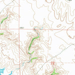 United States Geological Survey Fort Yates SE, ND (1968, 24000-Scale) digital map