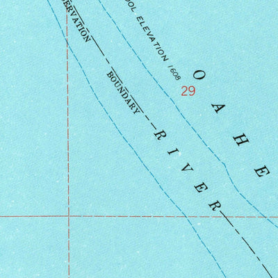 United States Geological Survey Fort Yates SE, ND (1968, 24000-Scale) digital map
