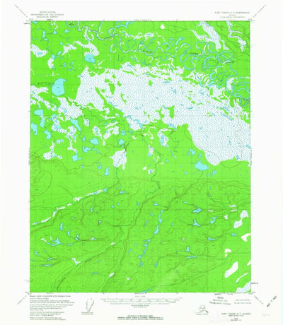 United States Geological Survey Fort Yukon A-3, AK (1956, 63360-Scale) digital map
