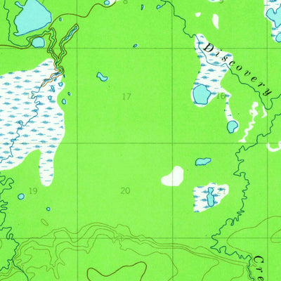 United States Geological Survey Fort Yukon A-3, AK (1956, 63360-Scale) digital map