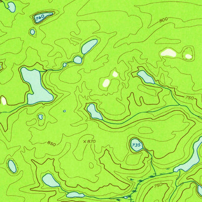 United States Geological Survey Fort Yukon A-4, AK (1956, 63360-Scale) digital map