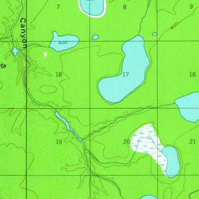 United States Geological Survey Fort Yukon A-6, AK (1956, 63360-Scale) digital map