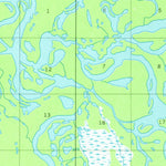 United States Geological Survey Fort Yukon B-1, AK (1956, 63360-Scale) digital map