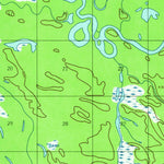 United States Geological Survey Fort Yukon B-2, AK (1956, 63360-Scale) digital map