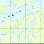 United States Geological Survey Fort Yukon B-6, AK (1956, 63360-Scale) digital map