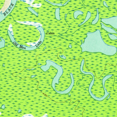United States Geological Survey Fort Yukon C-2, AK (1952, 63360-Scale) digital map