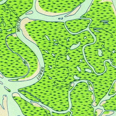United States Geological Survey Fort Yukon C-3, AK (1952, 63360-Scale) digital map