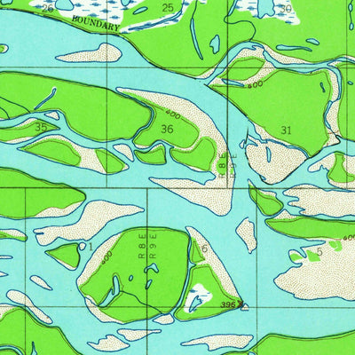 United States Geological Survey Fort Yukon C-4, AK (1956, 63360-Scale) digital map