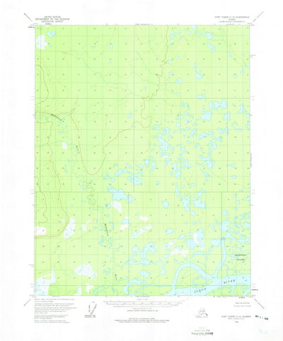 United States Geological Survey Fort Yukon C-6, AK (1956, 63360-Scale) digital map