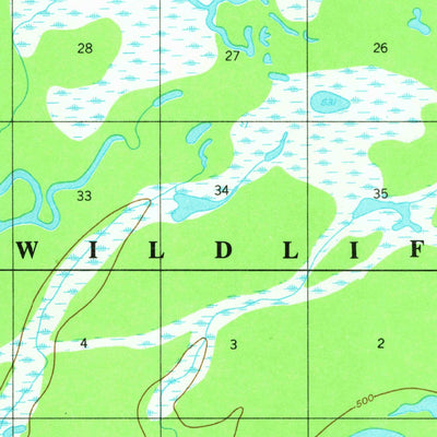 United States Geological Survey Fort Yukon D-1, AK (1956, 63360-Scale) digital map
