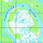 United States Geological Survey Fort Yukon D-1, AK (1956, 63360-Scale) digital map