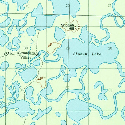 United States Geological Survey Fort Yukon D-3, AK (1956, 63360-Scale) digital map