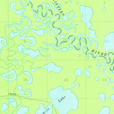 United States Geological Survey Fort Yukon D-4, AK (1956, 63360-Scale) digital map