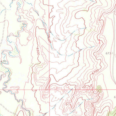 United States Geological Survey Fortification, CO (1969, 24000-Scale) digital map